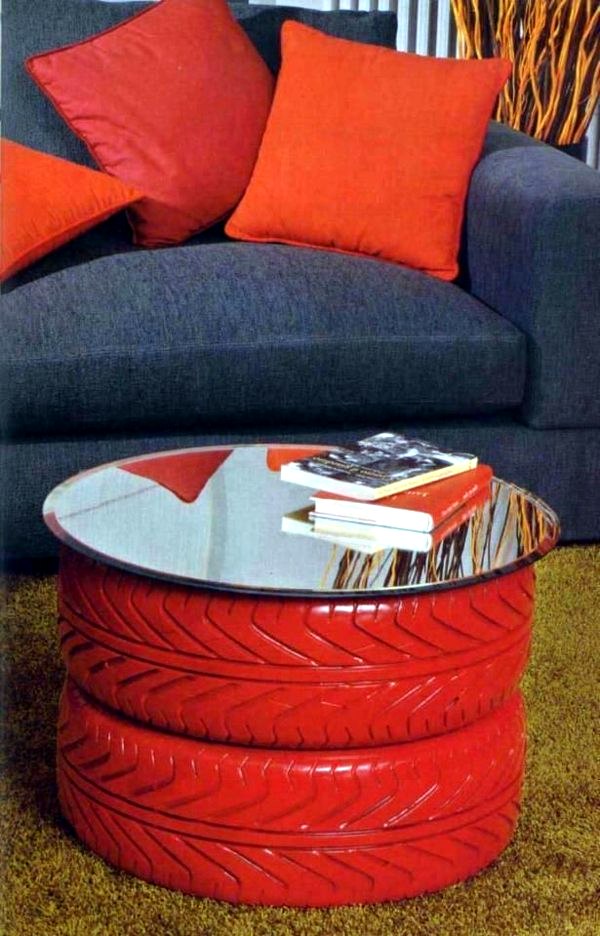 Great DIY Projects - Make interesting furniture from car tires