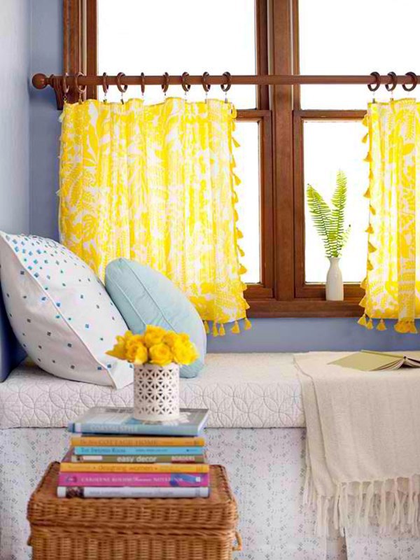 Sew curtains themselves - 20 great DIY curtains ideas Sew curtains themselves - 20 great DIY curtains ideas