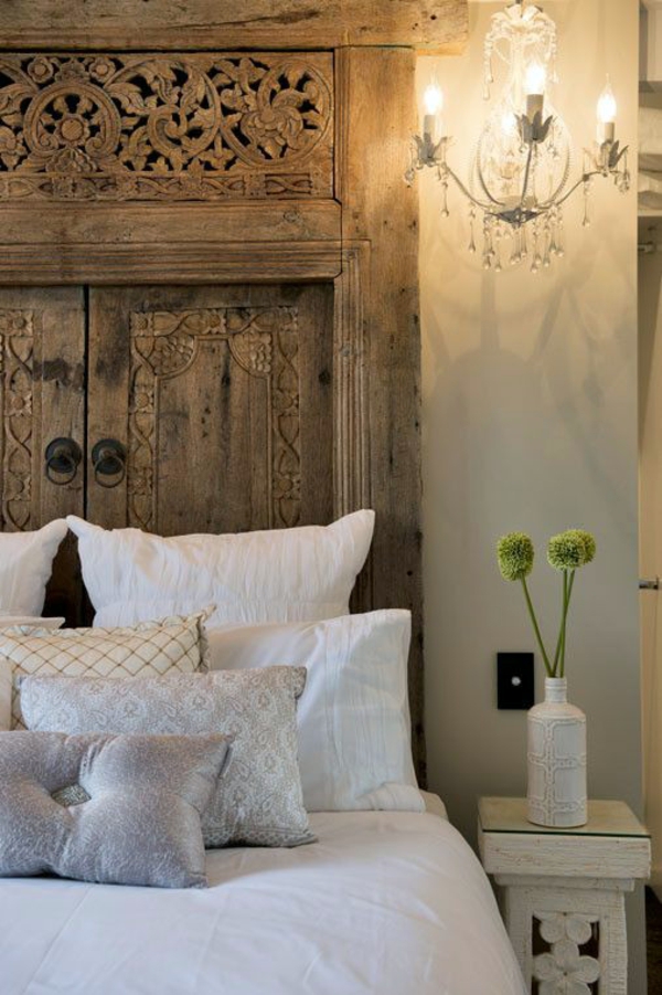 30 ideas for headboard - fabulous and artful examples