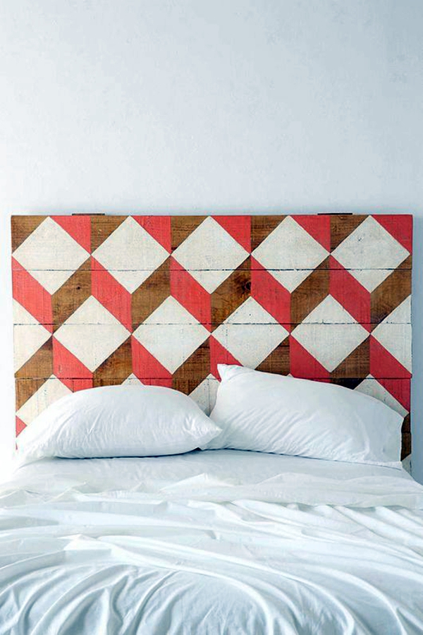 30 ideas for headboard - fabulous and artful examples
