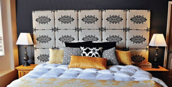 30 ideas for headboard - fabulous and artful examples
