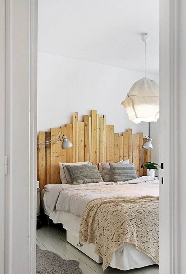 30 ideas for headboard - fabulous and artful examples