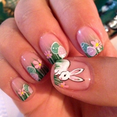 Easter ideas for festive nails hands