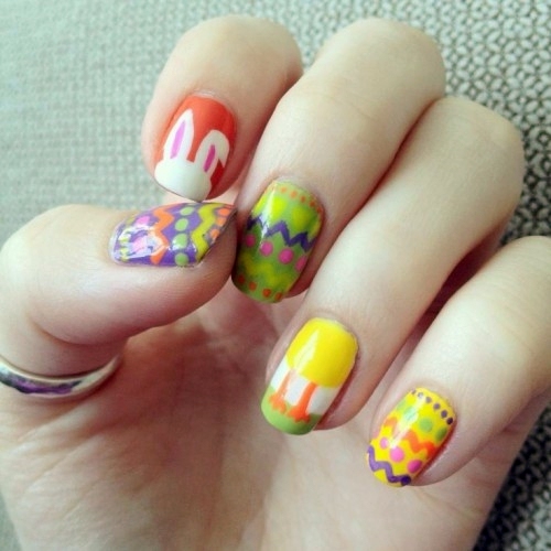 Easter ideas for festive nails hands
