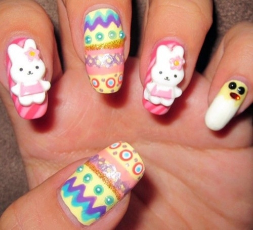 Easter ideas for festive nails hands