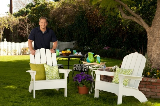 Make residential area in the garden - beautiful outdoor sitting areas