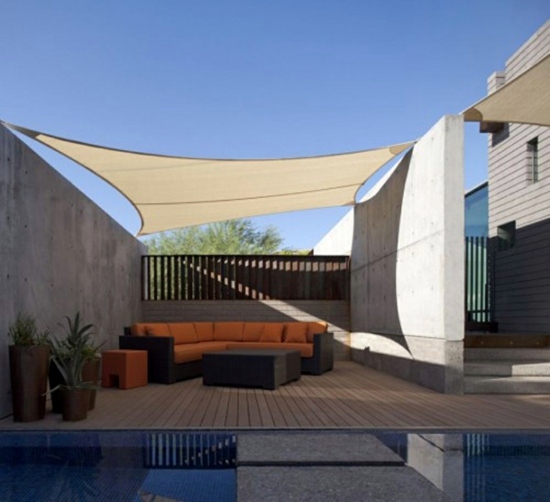 Make residential area in the garden - beautiful outdoor sitting areas