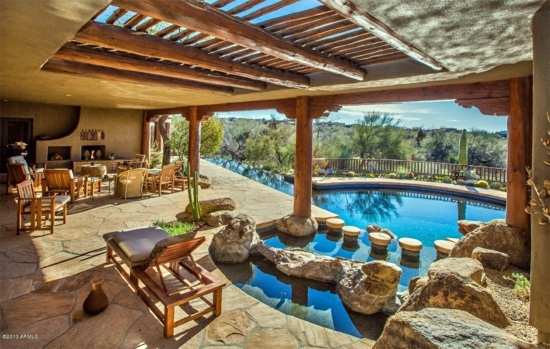 Make residential area in the garden - beautiful outdoor sitting areas
