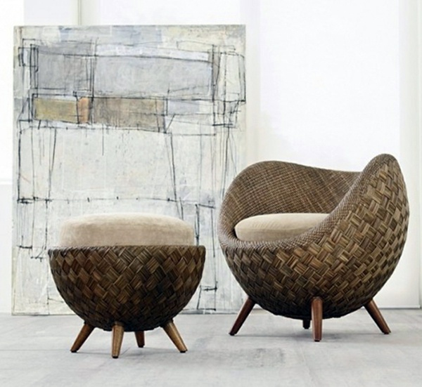 Gartenmöbel - Balcony furniture rattan - cool designer ideas