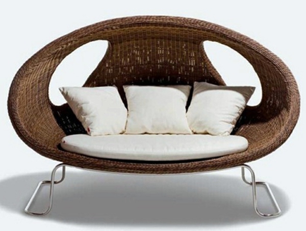 Balcony furniture rattan - cool designer ideas Balcony furniture rattan - cool designer ideas