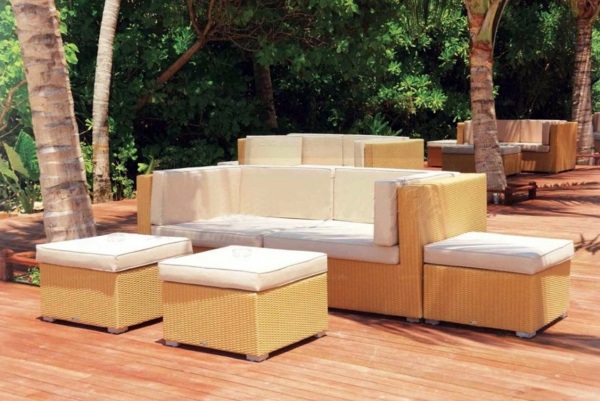 Balcony furniture rattan - cool designer ideas Balcony furniture rattan - cool designer ideas