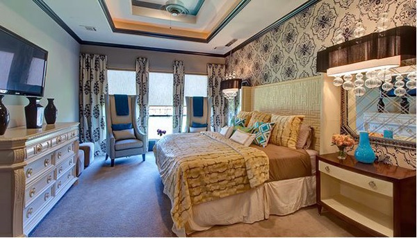 Bedroom design and wall colors - charm and luxury in the bedroom Bedroom design and wall colors - charm and luxury in the bedroom