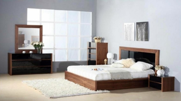 Bedroom design and wall colors - charm and luxury in the bedroom
