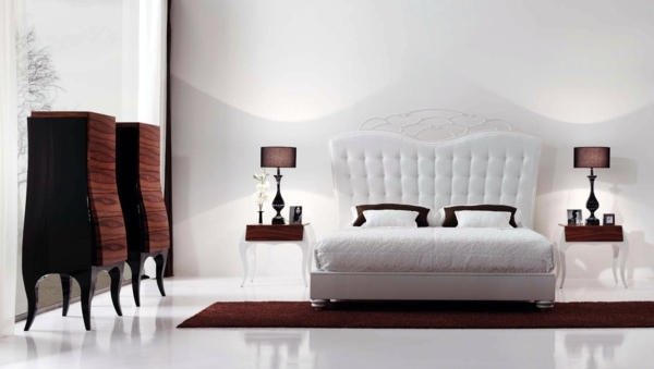 Bedroom design and wall colors - charm and luxury in the bedroom