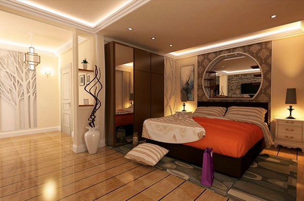 Bedroom design and wall colors - charm and luxury in the bedroom Bedroom design and wall colors - charm and luxury in the bedroom