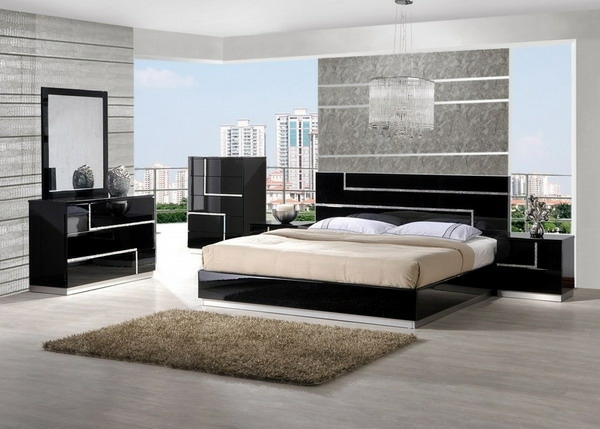 Bedroom design and wall colors - charm and luxury in the bedroom