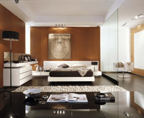 Bedroom design and wall colors - charm and luxury in the bedroom
