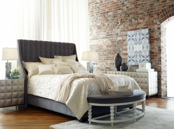 Bedroom design and wall colors - charm and luxury in the bedroom