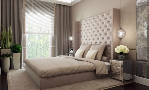 Bedroom design and wall colors - charm and luxury in the bedroom Bedroom design and wall colors - charm and luxury in the bedroom
