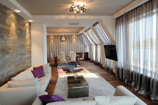 Wohnideen - Exclusive penthouse apartment with dynamic interior design in Belgrade Wohnideen - Exclusive penthouse apartment with dynamic interior design in Belgrade