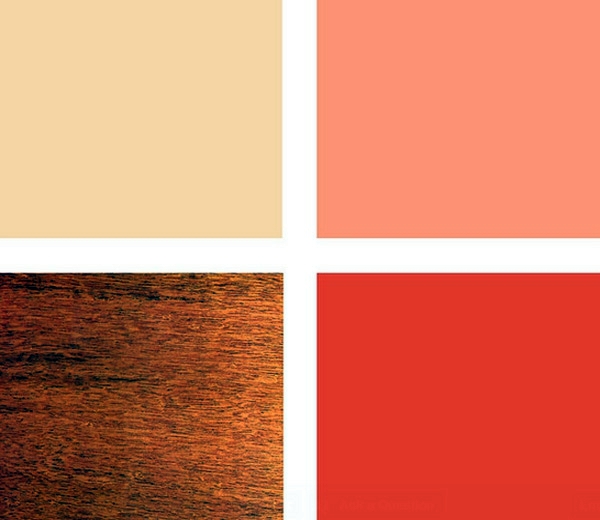 Fashion bedroom wall - color combination and color design Fashion bedroom wall - color combination and color design