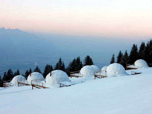 Mountain hut in the Alps for the Perfect Ski – Whitepod