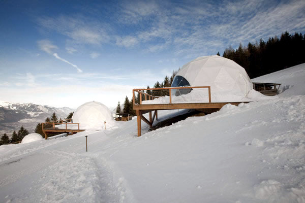 Mountain hut in the Alps for the Perfect Ski - Whitepod Mountain hut in the Alps for the Perfect Ski - Whitepod