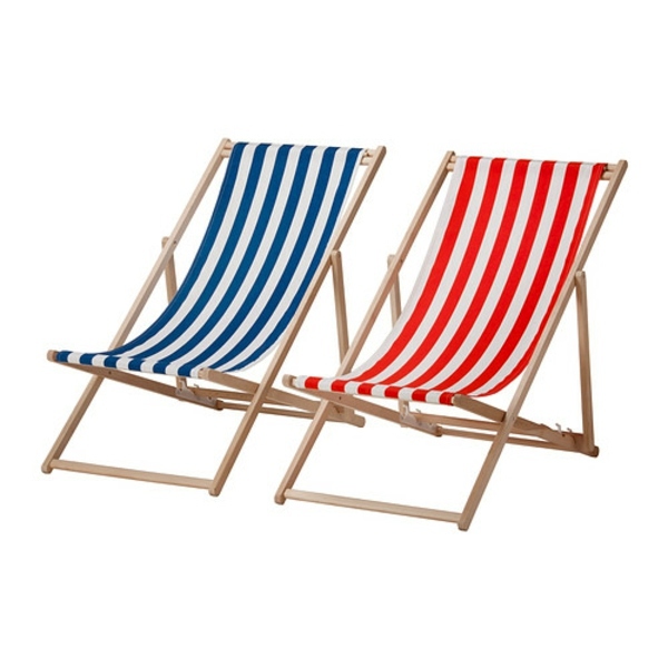Beach chair Ikea - cheap lounge furniture for your beach trip