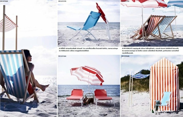 Beach chair Ikea - cheap lounge furniture for your beach trip