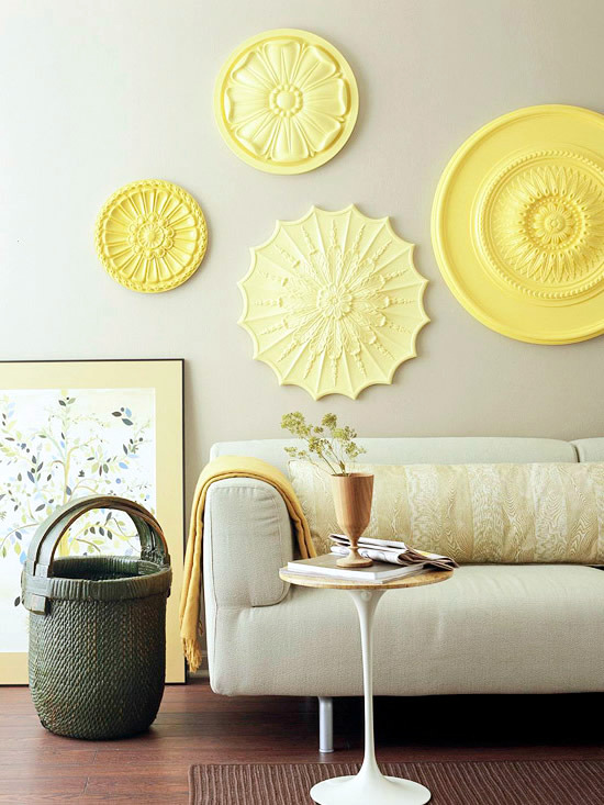 Bring spring into your home by just changing some decors