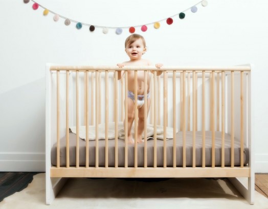 Beautiful eco-friendly children's furniture with secure design for your baby