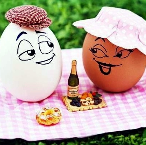 Funny egg decorating ideas