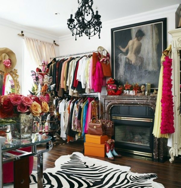 Set dressing - 20 design ideas and walk-in closets