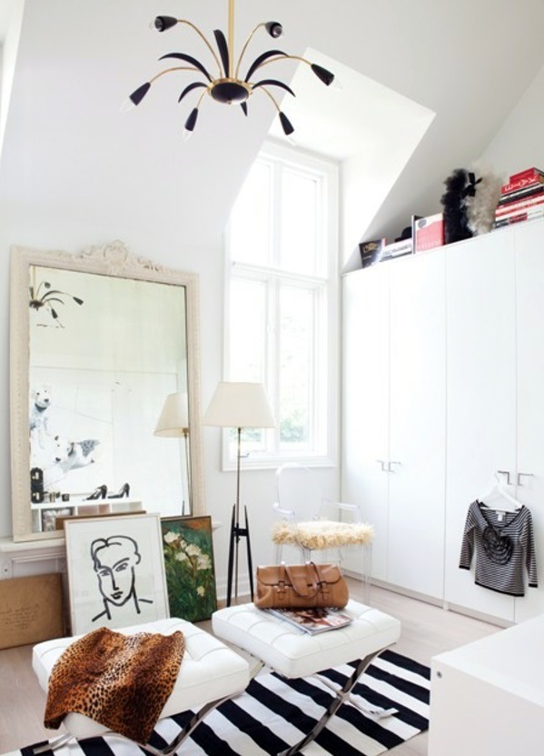 Set dressing - 20 design ideas and walk-in closets
