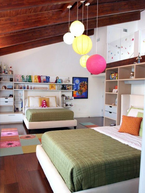 Designed 20 Comfortable Rooms With Sloping Ceilings Youth