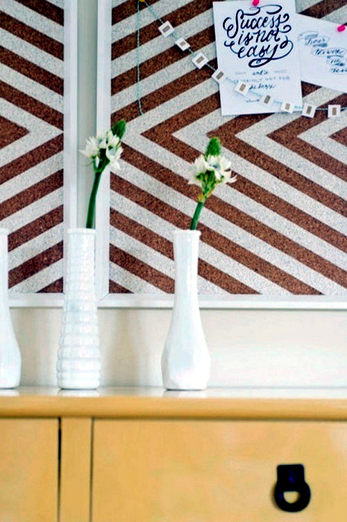 Bastelideen - Make Wall itself - wonderful wall decoration and a tool for organization Bastelideen - Make Wall itself - wonderful wall decoration and a tool for organization