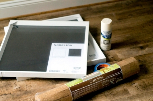 Wandgestaltung - Make Wall itself - wonderful wall decoration and a tool for organization