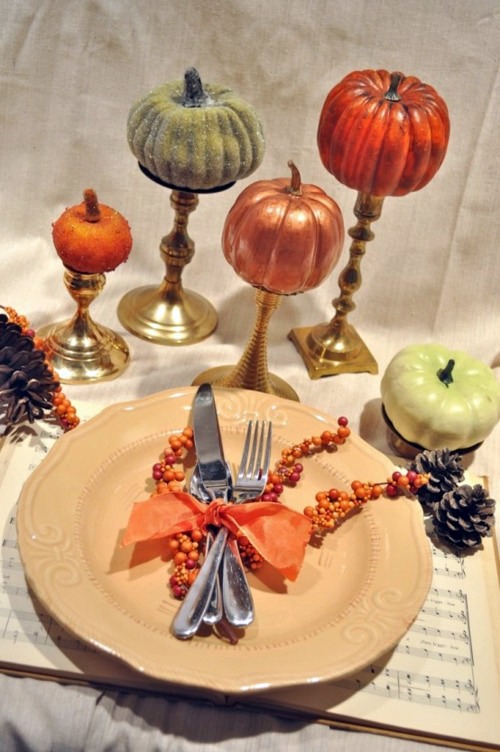 30 cool ideas for table decoration in autumn Avso