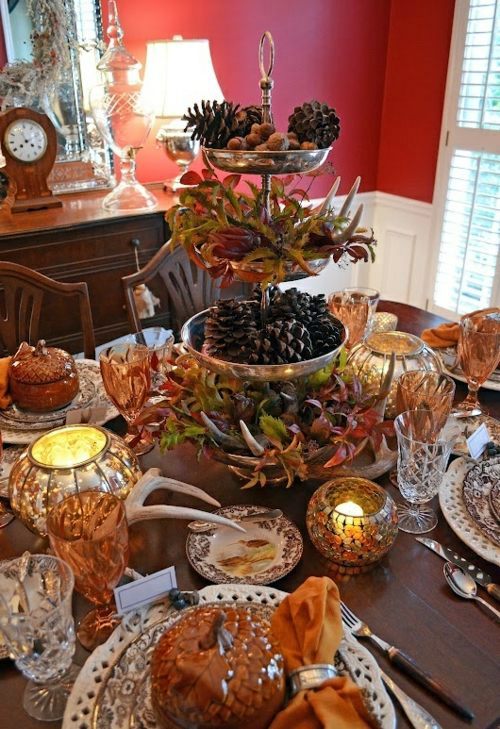 30 cool ideas for table decoration in autumn