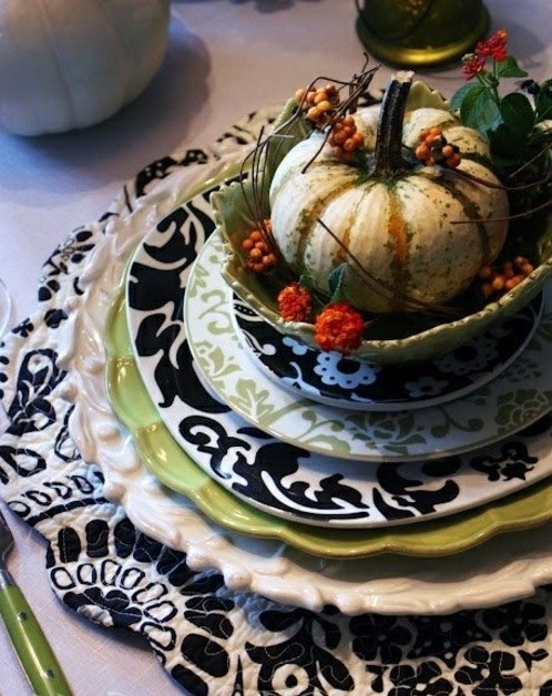 30 cool ideas for table decoration in autumn