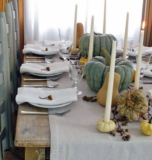 30 cool ideas for table decoration in autumn