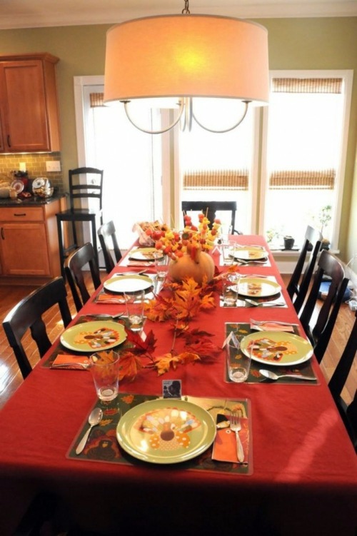 30 cool ideas for table decoration in autumn
