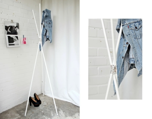Build coat rack itself - 25 DIY Coat Rack Build coat rack itself - 25 DIY Coat Rack