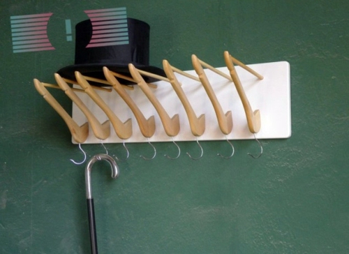 Build coat rack itself - 25 DIY Coat Rack Build coat rack itself - 25 DIY Coat Rack