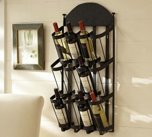 Keep wine bottles with style - 20 Cool Ideas for Wine Rack
