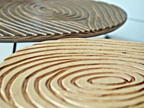 NATURALLY COOL: Modern wood accents in the interior design of Micklish