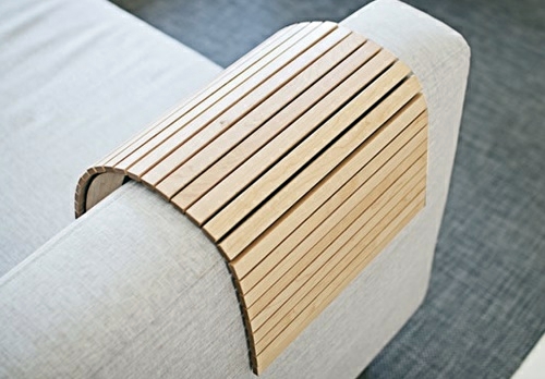 NATURALLY COOL: Modern wood accents in the interior design of Micklish