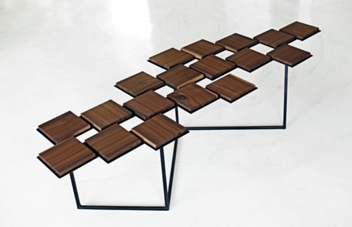 NATURALLY COOL: Modern wood accents in the interior design of Micklish