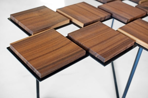 NATURALLY COOL: Modern wood accents in the interior design of Micklish