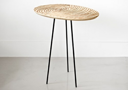 NATURALLY COOL: Modern wood accents in the interior design of Micklish